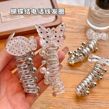 波點簡約髮圈－商品主圖｜https://igowo.tw/