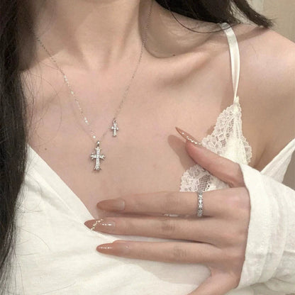 珍珠愛心墜飾項鍊－細節特寫163｜https://igowo.tw/