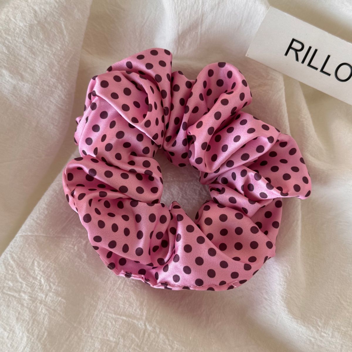 波點格紋簡約髮圈