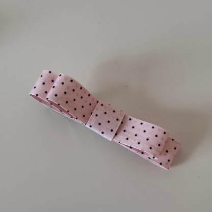 布面碎花髮夾