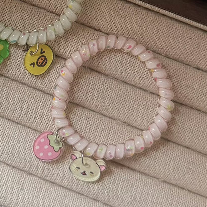 星星波點髮圈