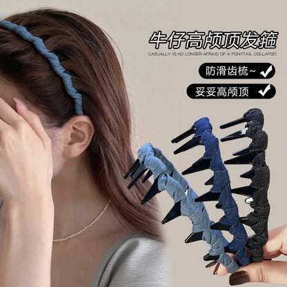 布面纏繞髮箍－商品主圖｜https://igowo.tw/