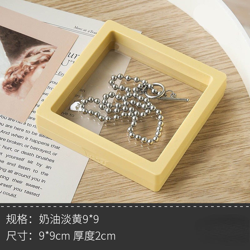 透明簡約耳釘－細節特寫4｜https://igowo.tw/