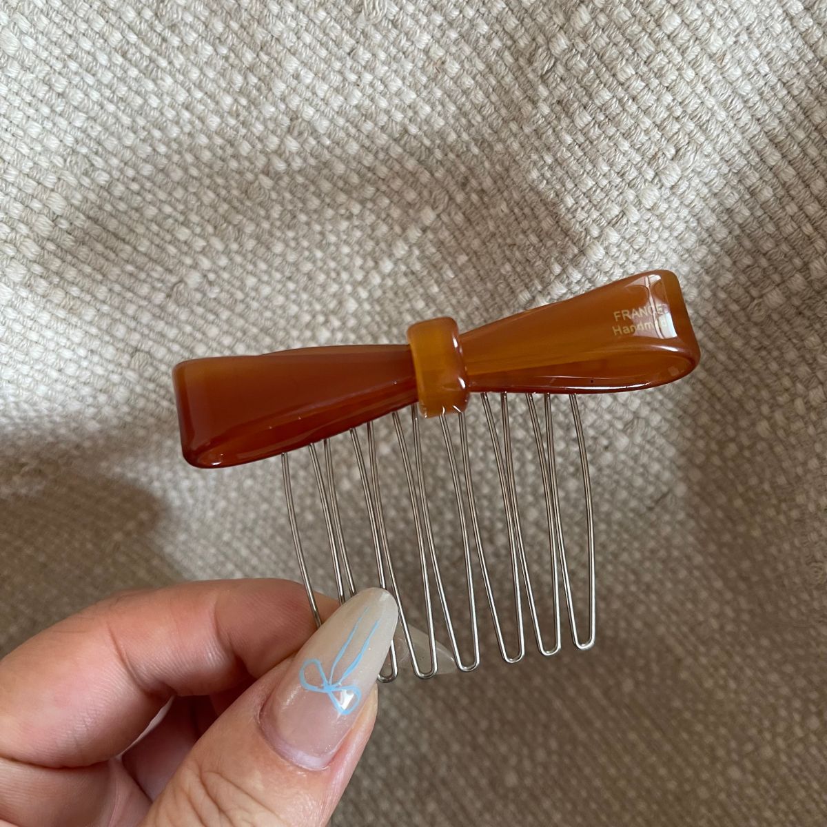 蝴蝶結簡約髮夾