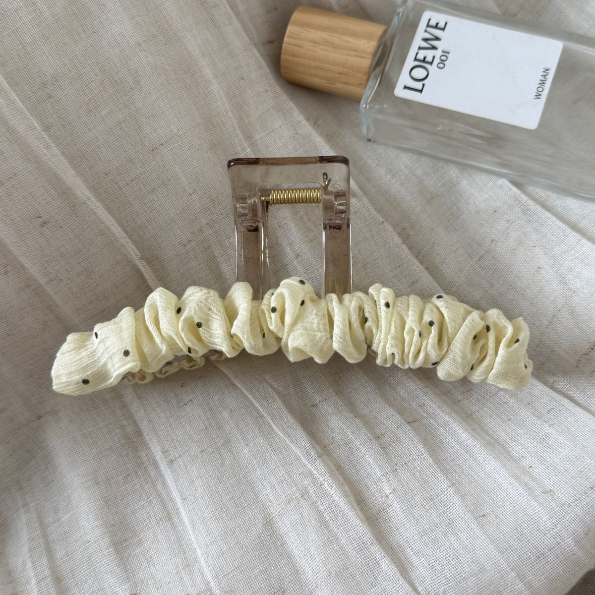 波點一字鯊魚夾