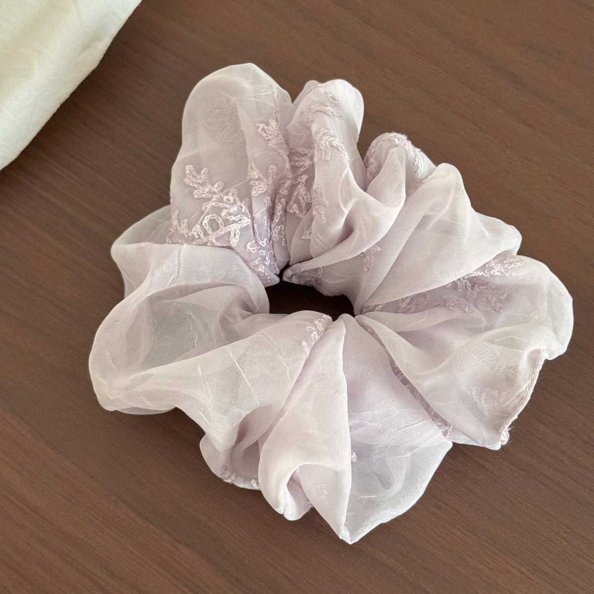 大腸圈刺繡髮圈