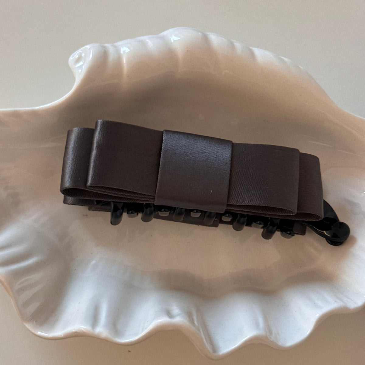 蝴蝶結雙層髮夾