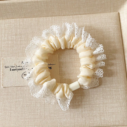 蕾絲彈力繩髮圈