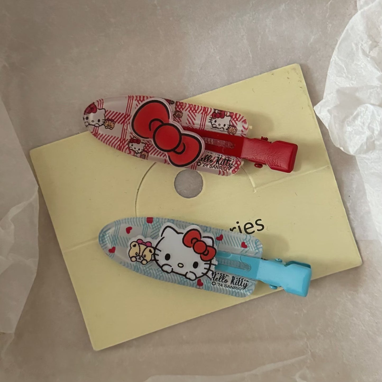 貓咪領結髮夾－商品主圖｜https://igowo.tw/