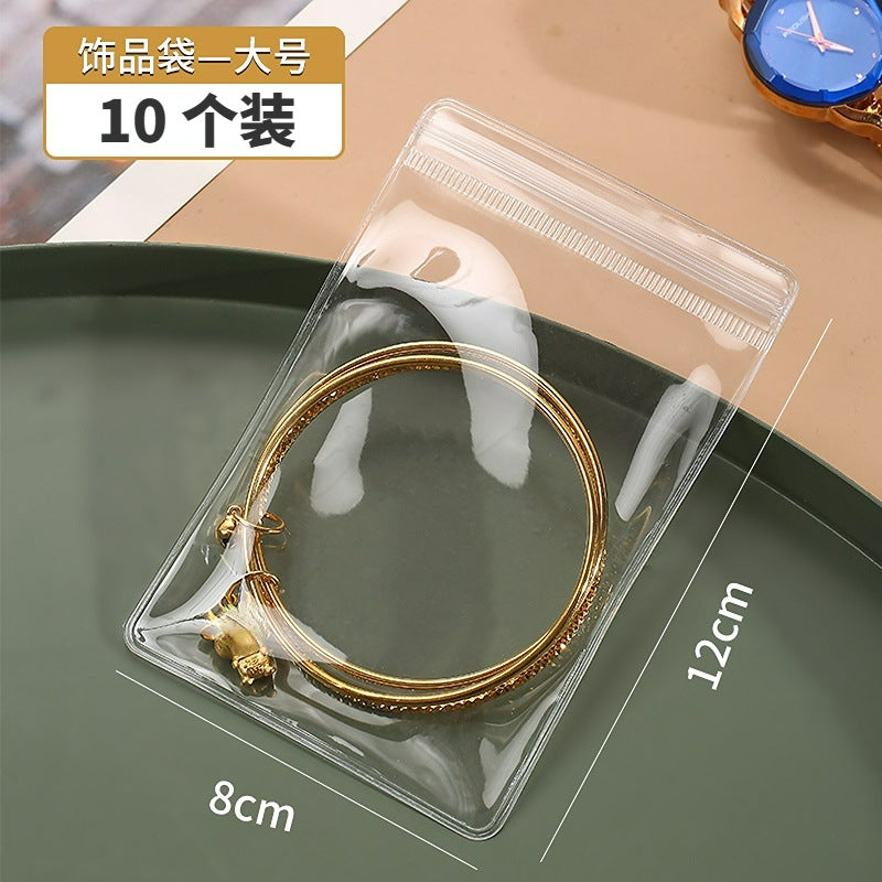 透明簡約耳環