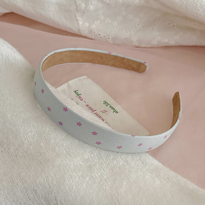 星星愛心髮箍－咖色星星款細節｜https://igowo.tw/