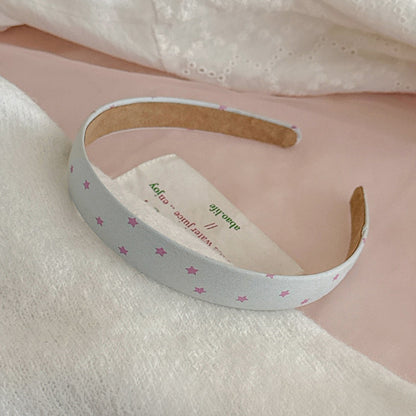 星星愛心髮箍－咖色星星款細節｜https://igowo.tw/