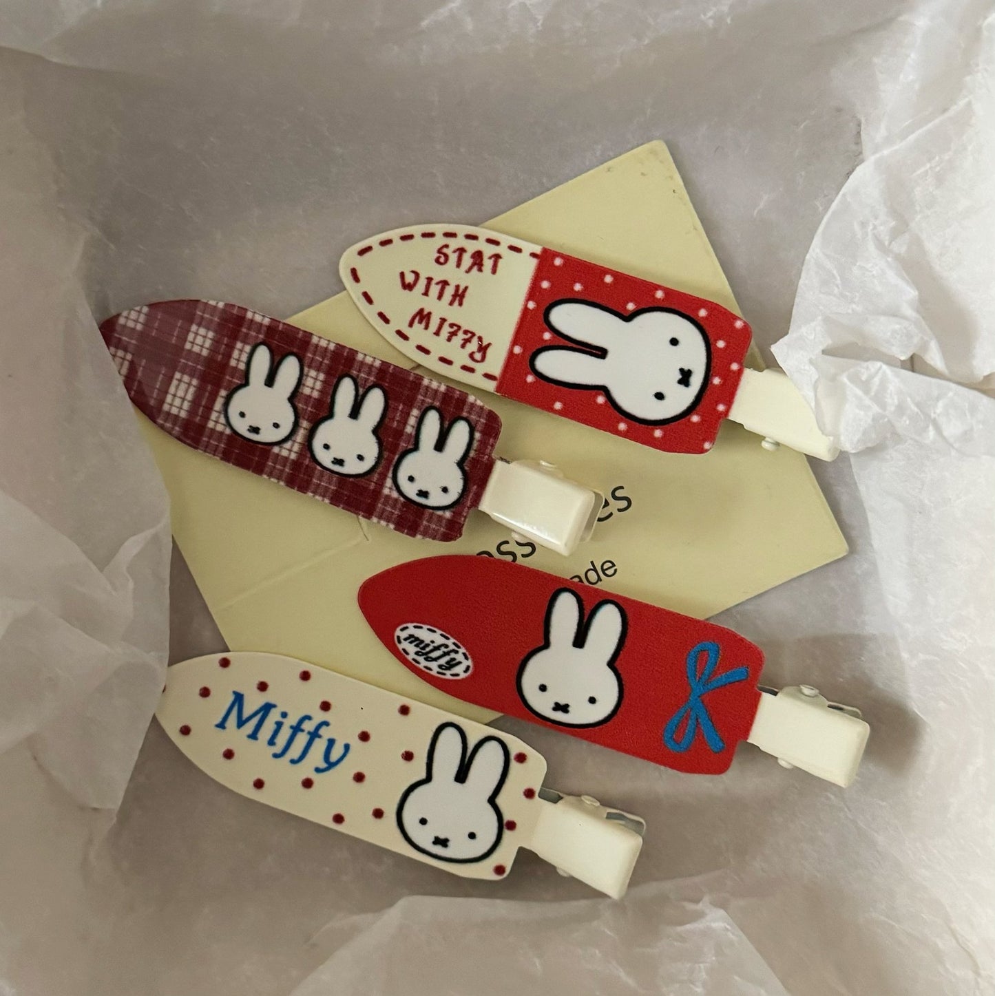 兔子卡通髮夾－商品主圖｜https://igowo.tw/