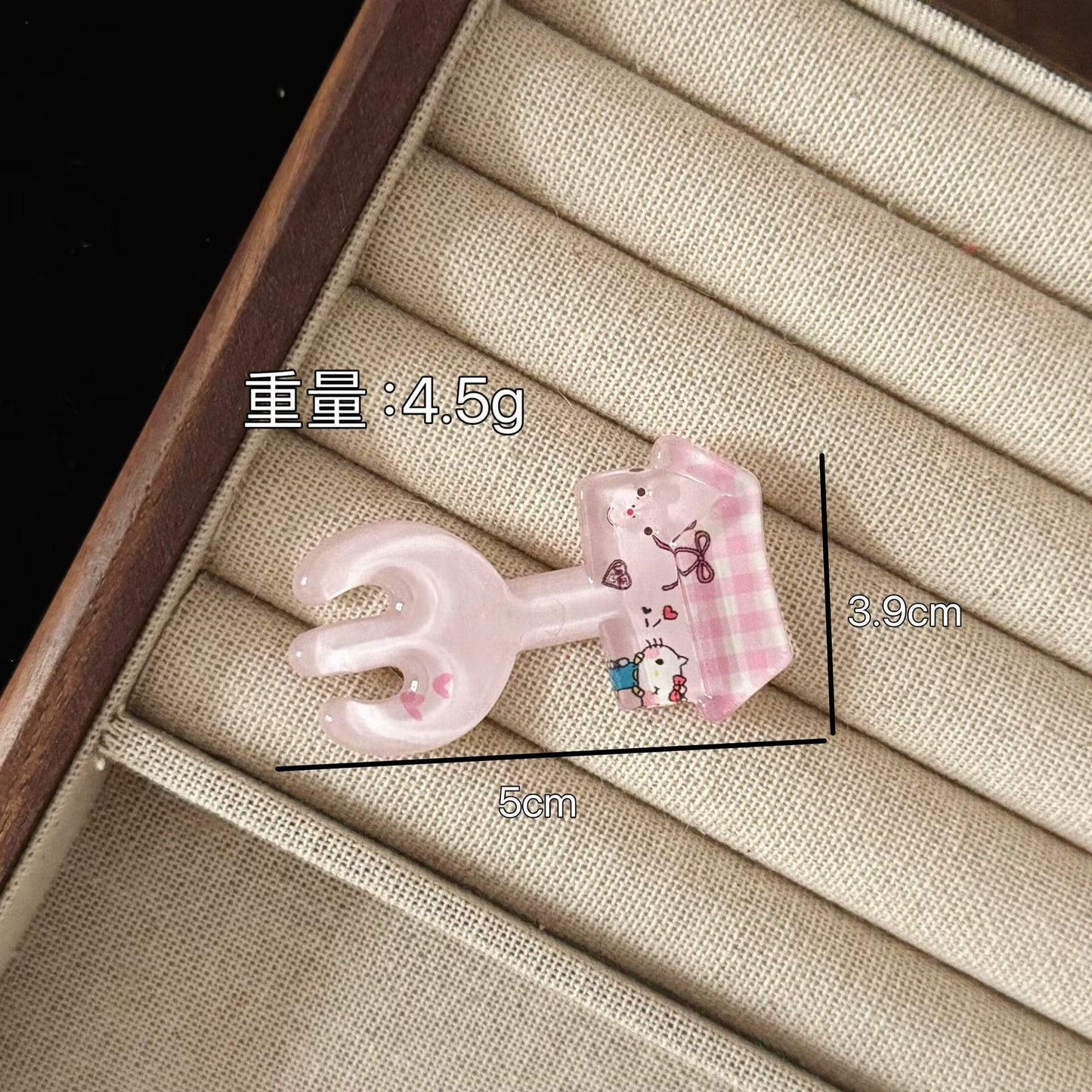 貓咪卡通髮夾