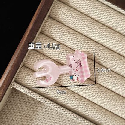 貓咪卡通髮夾