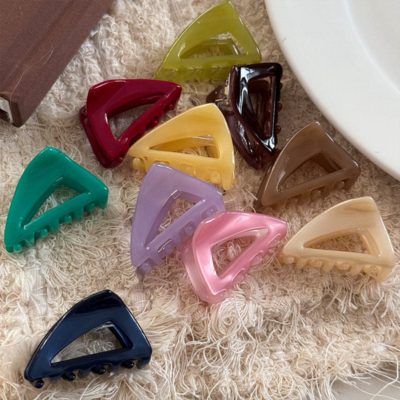繽紛三角形鯊魚夾－商品主圖｜https://igowo.tw/