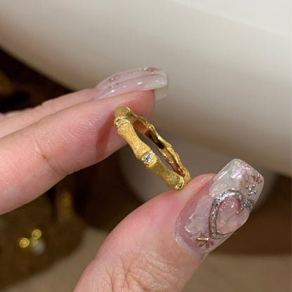 沙金蝴蝶戒指－細節特寫24｜https://igowo.tw/
