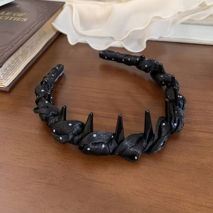 波點復古髮箍