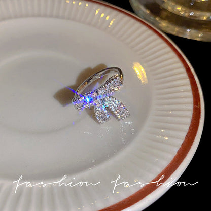 珍珠愛心可調式戒指