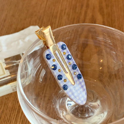 珍珠花朵髮夾