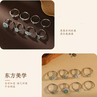 葫蘆復古戒指－細節特寫1｜https://igowo.tw/