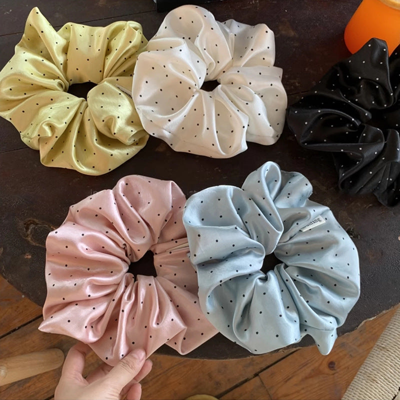 波點大腸圈髮圈－商品主圖｜https://igowo.tw/