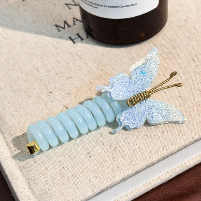 蝴蝶簡約髮圈