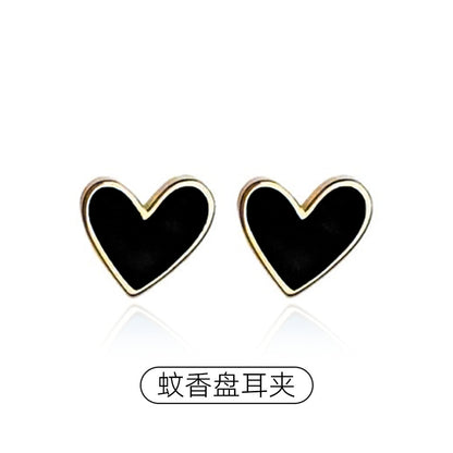 愛心小巧簡約耳釘