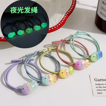 彈力繩簡約髮圈－商品主圖｜https://igowo.tw/