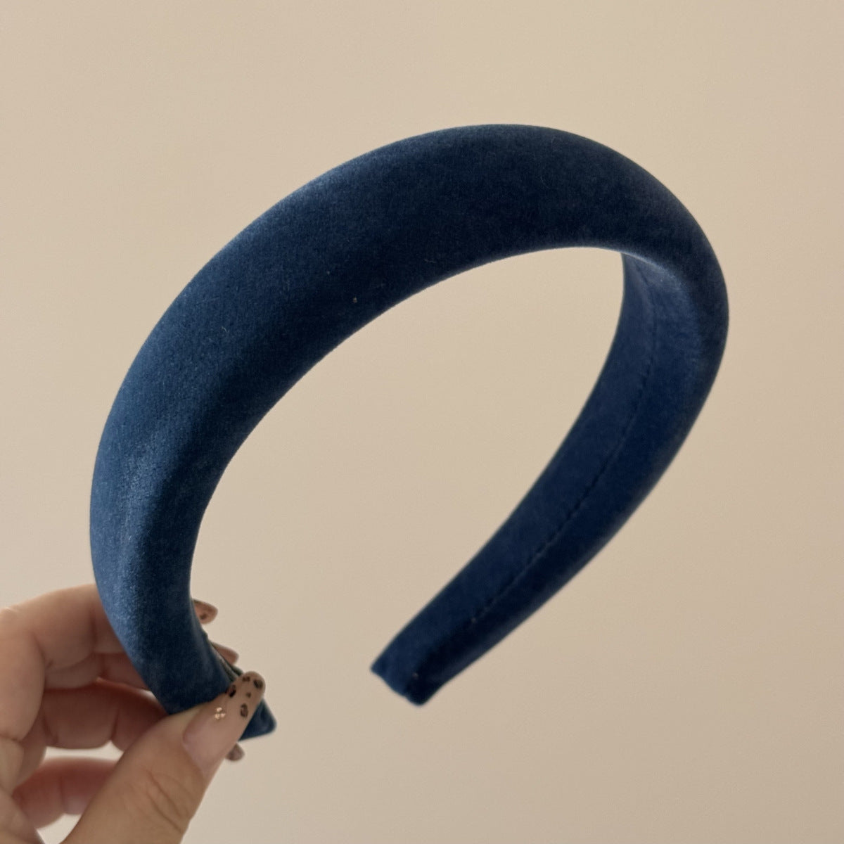 絨面簡約髮箍