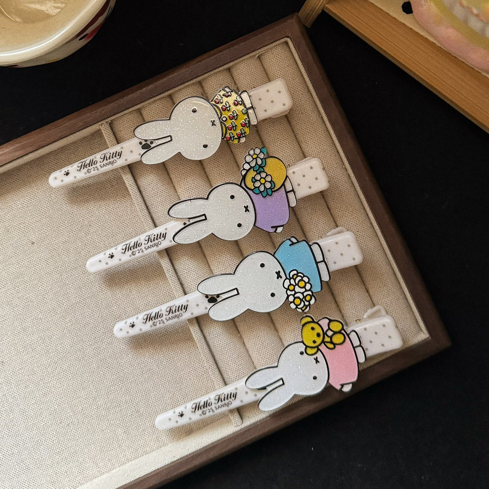 兔子小熊髮夾－商品主圖｜https://igowo.tw/