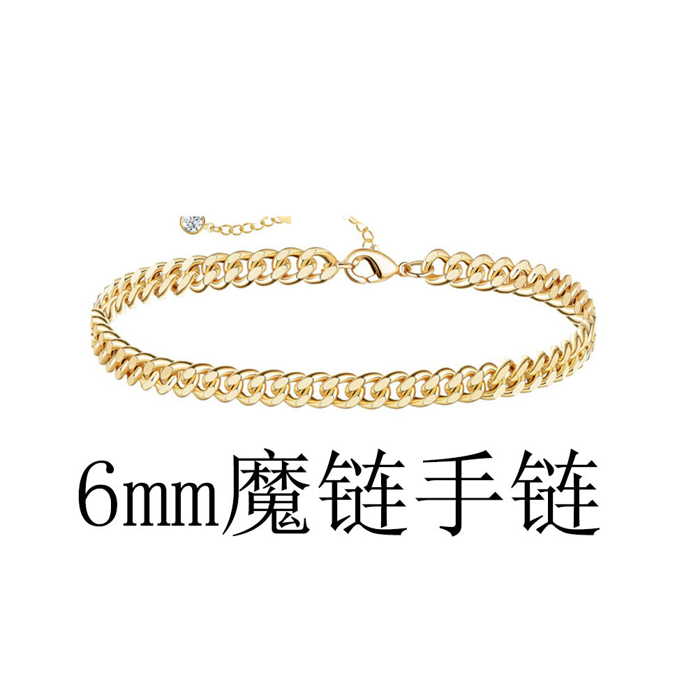 不銹鋼蛇骨手鏈