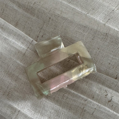 醋酸板材方形鯊魚夾