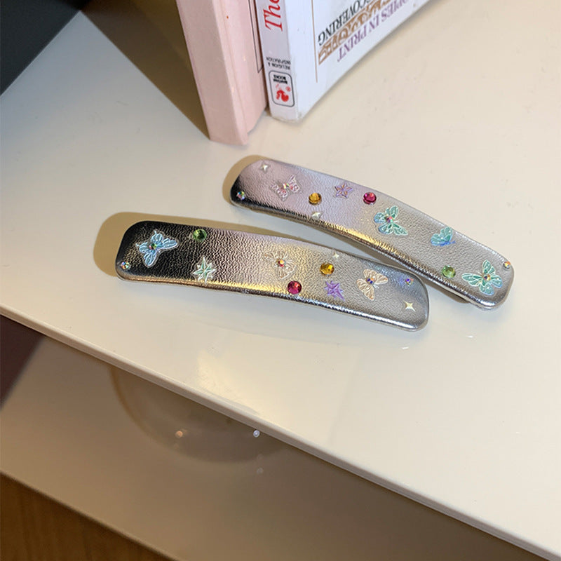 蝴蝶一字髮夾