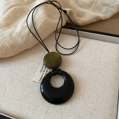 月亮小巧簡約項鍊