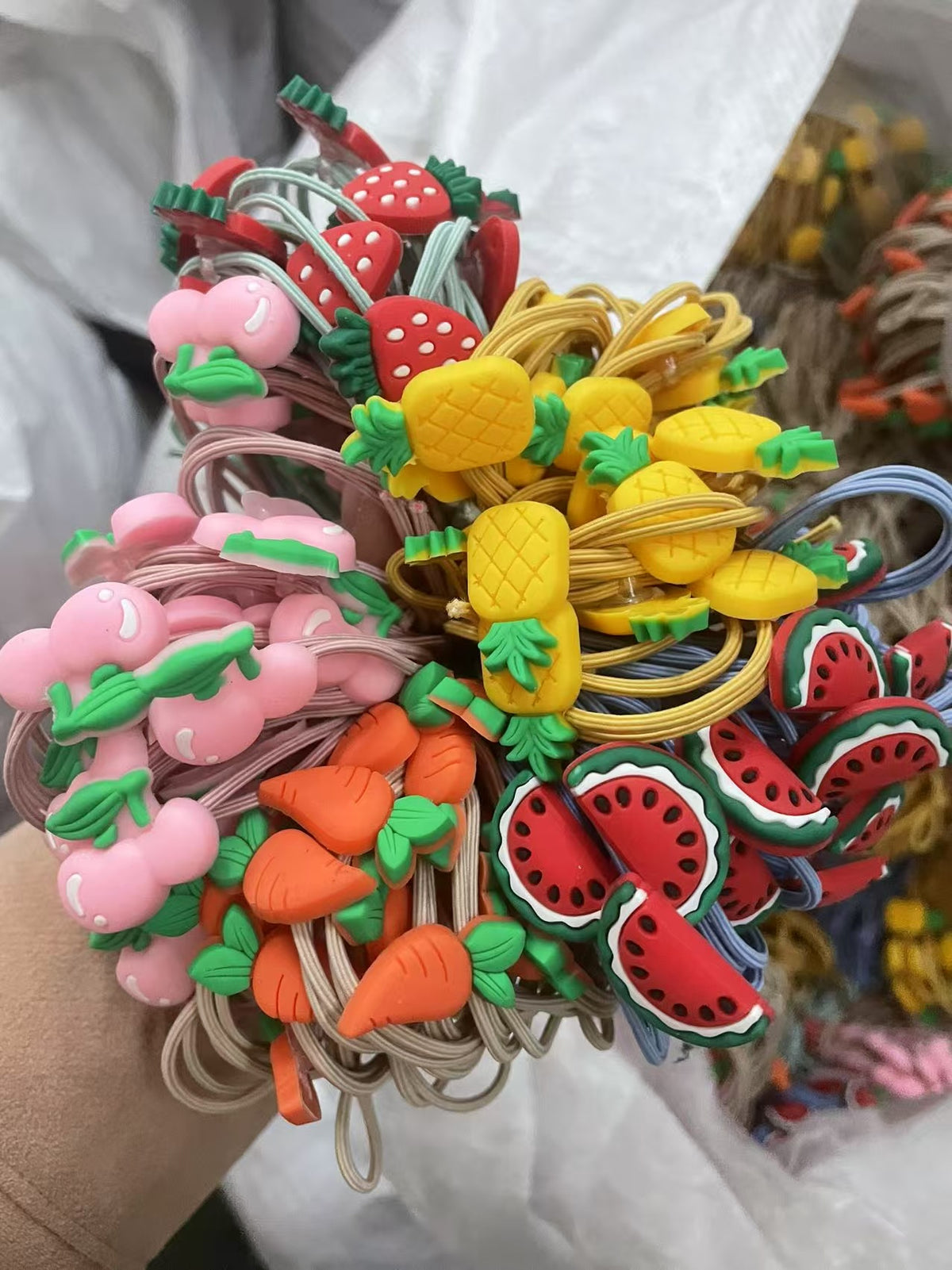 卡通簡約髮圈