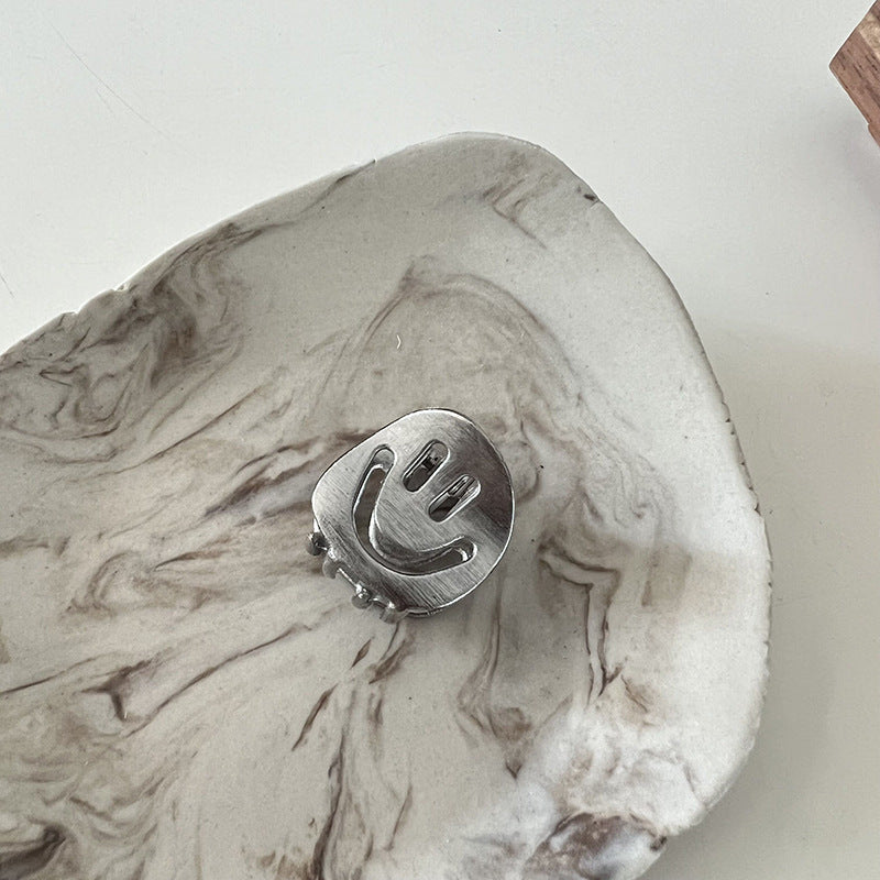 金屬笑臉小巧鯊魚夾