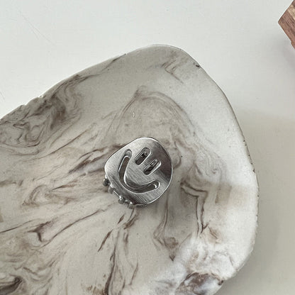 金屬笑臉小巧鯊魚夾