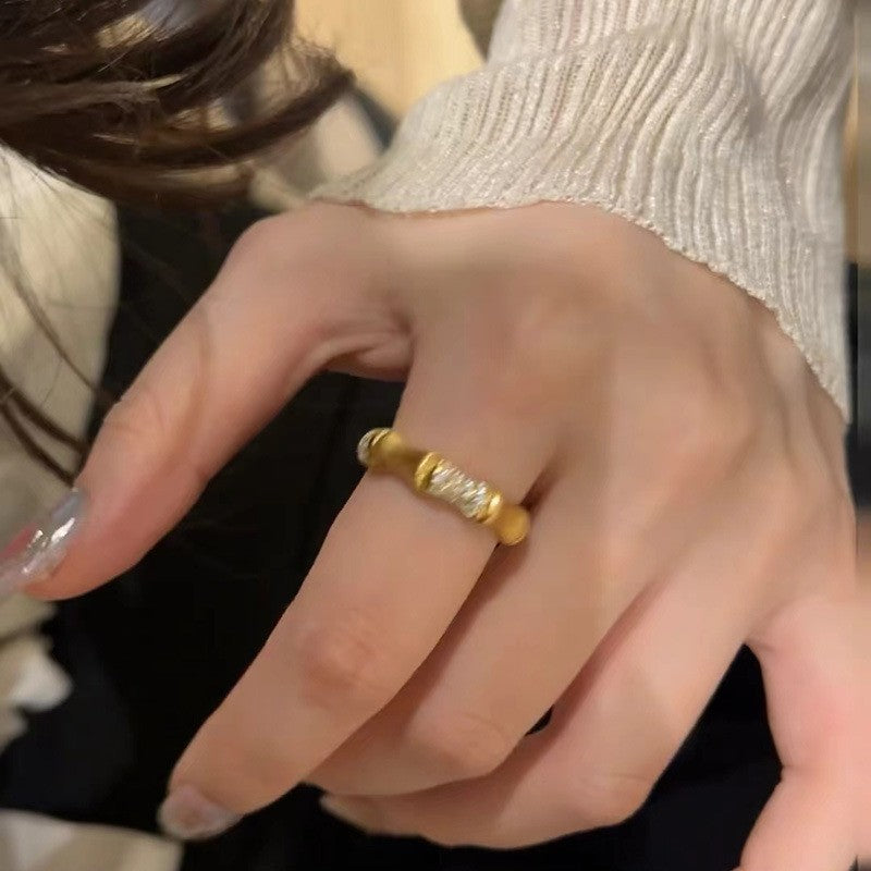 沙金蝴蝶戒指－細節特寫28｜https://igowo.tw/
