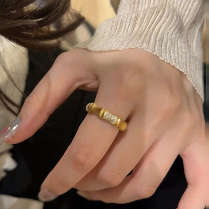 沙金蝴蝶戒指－細節特寫28｜https://igowo.tw/
