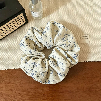 大腸圈簡約髮圈－滿天星薄荷綠款細節9｜https://igowo.tw/