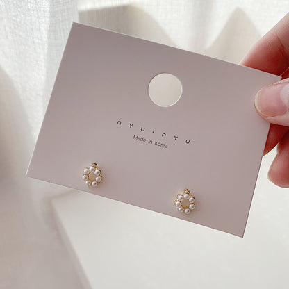 珍珠銀針耳環－細節特寫32｜https://igowo.tw/