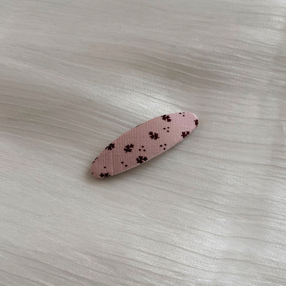 橢圓簡約髮夾
