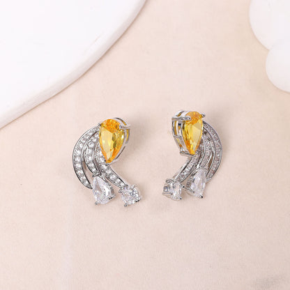 S925翅膀耳環－商品主圖｜https://igowo.tw/