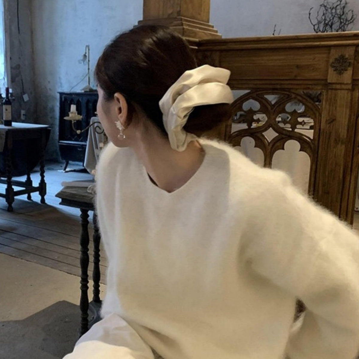 簡約經典髮圈－第二視角實拍｜https://igowo.tw/