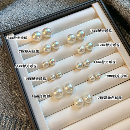 S925珍珠耳釘－商品主圖｜https://igowo.tw/