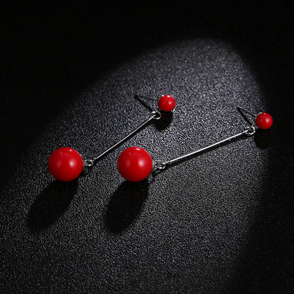銀針簡約耳釘－細節特寫46｜https://igowo.tw/