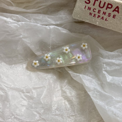 醋酸板材花朵髮夾