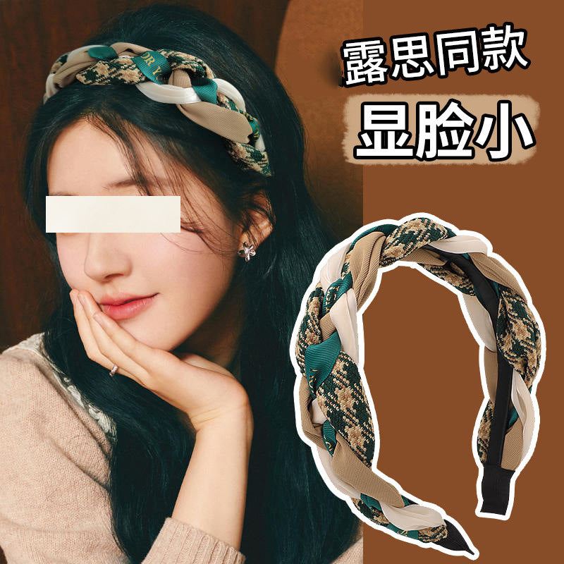 繽紛寬版髮箍－細節特寫40｜https://igowo.tw/