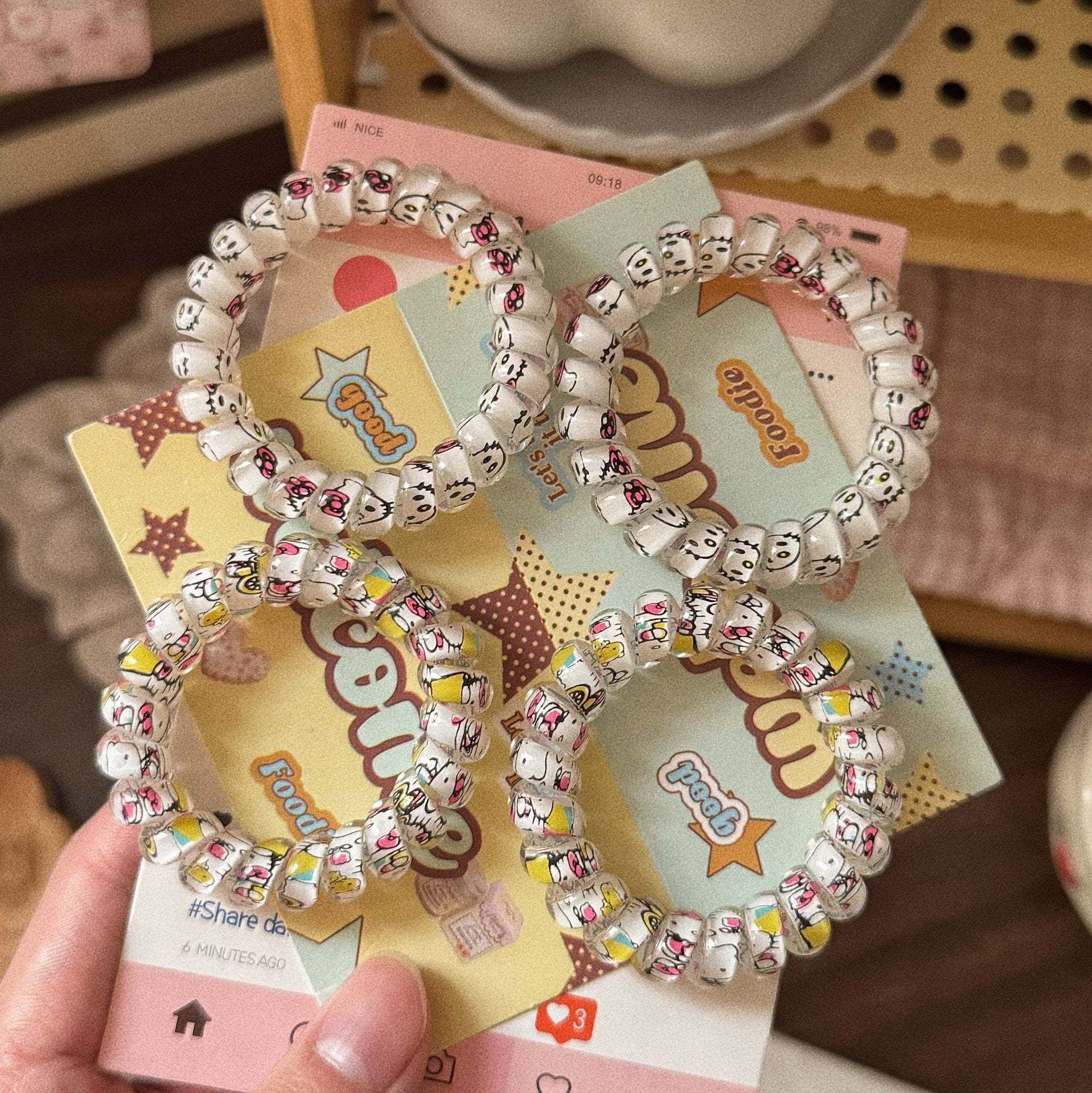 繽紛貓咪髮圈－商品主圖｜https://igowo.tw/